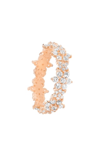 Ring - Roségoud en Diamanten