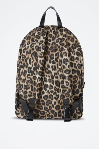 Sac à dos - Marron et beige