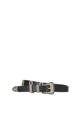 Ceinture en cuir - Noir