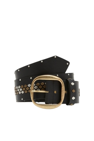 Ceinture en cuir - Noir