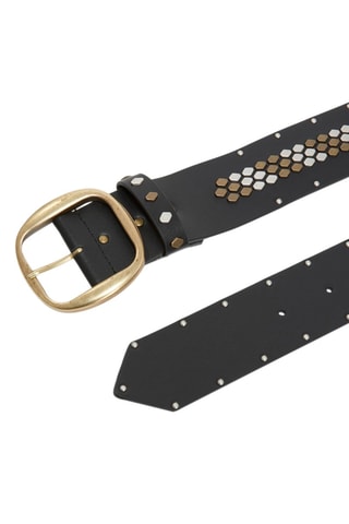 Ceinture en cuir - Noir
