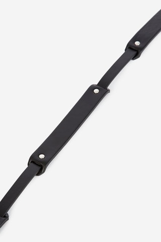 Ceinture en cuir - Noir