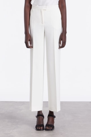 Pantalon de costume - Ecru