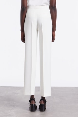 Pantalon de costume - Ecru