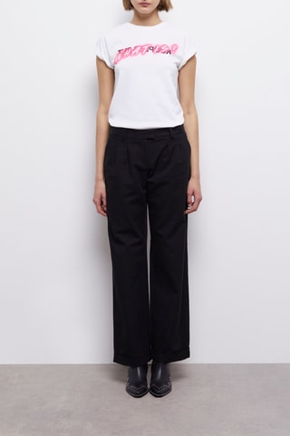 Pantalon large - Noir