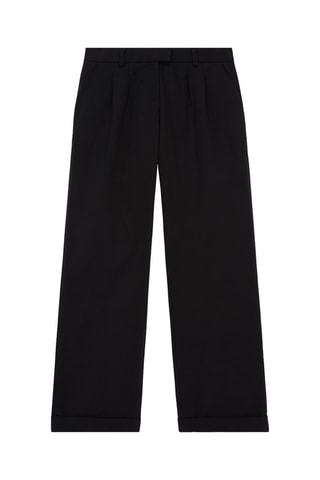 Pantalon large - Noir