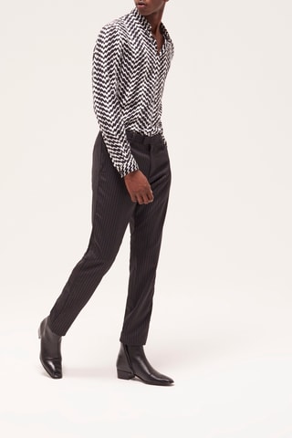 Pantalon en laine - Noir