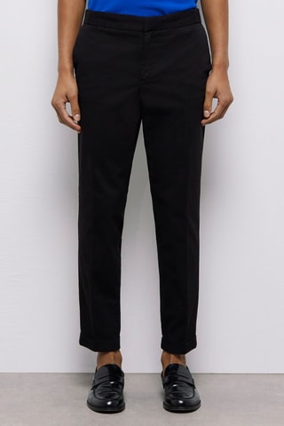 Pantalon droit - Noir