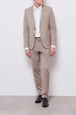 Pantalon en laine - Beige