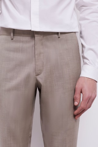 Pantalon en laine - Beige