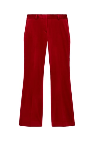 Pantalon bootcut - Rouge