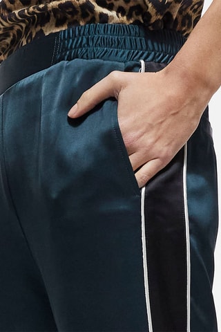 Pantalon droit - Bleu pétrole