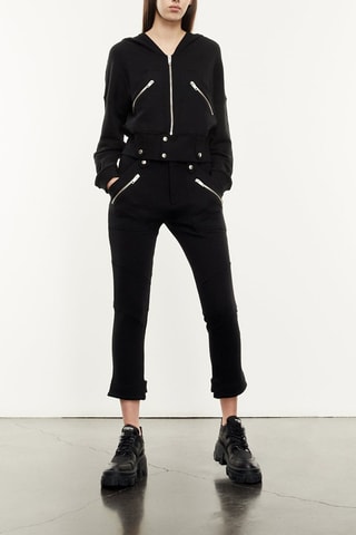 Jogging façon cargo - Noir