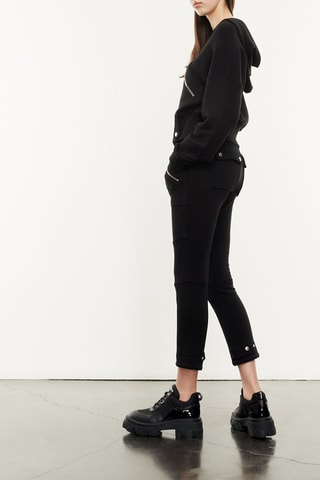 Jogging façon cargo - Noir