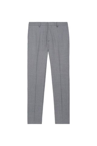 Chino en laine Gris et noir