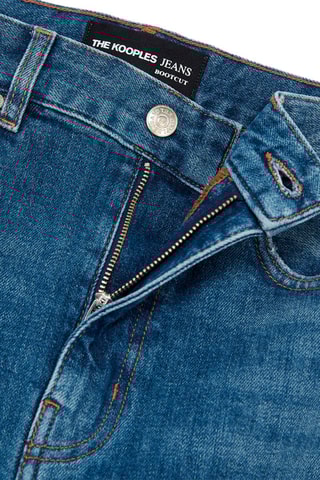 Jean bootcut taille haute - Bleu clair