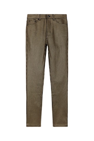 Jean slim - Noir et doré