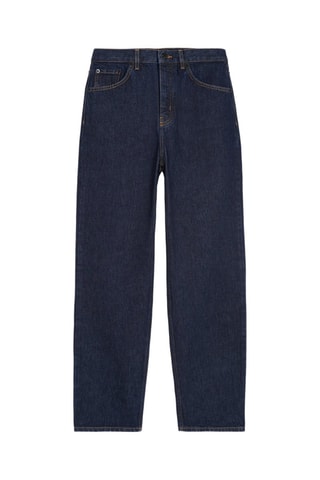 Jean mom - Bleu marine