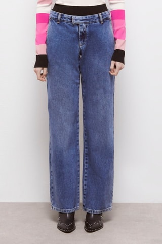 Jean wide legs - Bleu