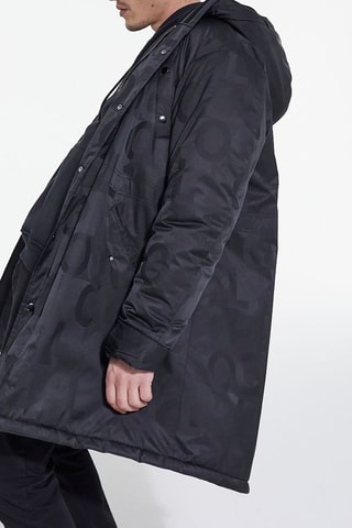Parka à capuche - Noir