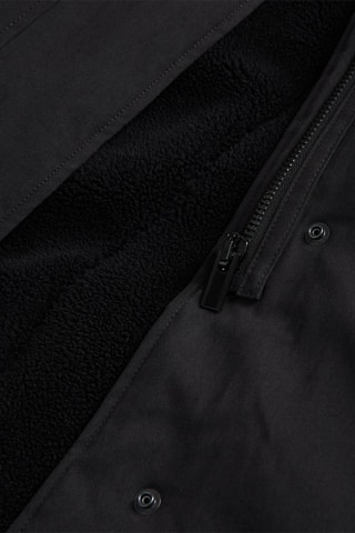 Parka à capuche - Noir