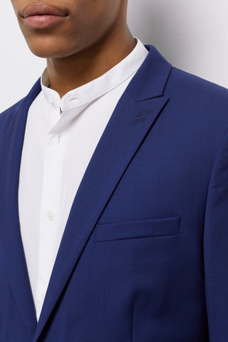 Veste en laine - Bleu marine 