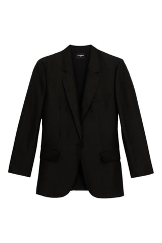 Veste en lin - Noir