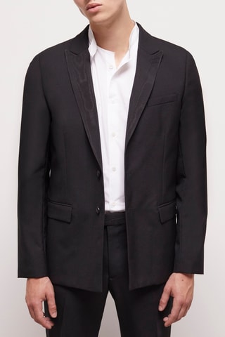 Veste en laine - Noir 