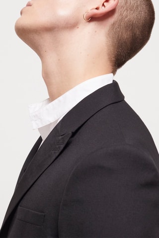 Veste en laine - Noir 