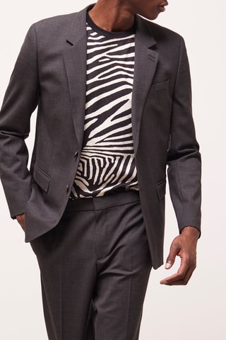 Veste en laine - Noir 