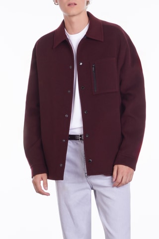 Veste en laine - Bordeaux