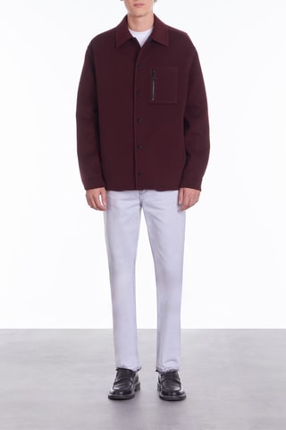 Veste en laine - Bordeaux