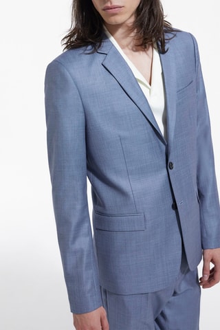 Veste en laine - Ciel