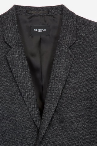 Veste en laine Gris chiné