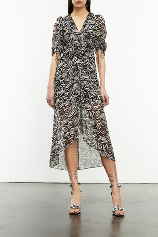 Robe asymétrique - Noir