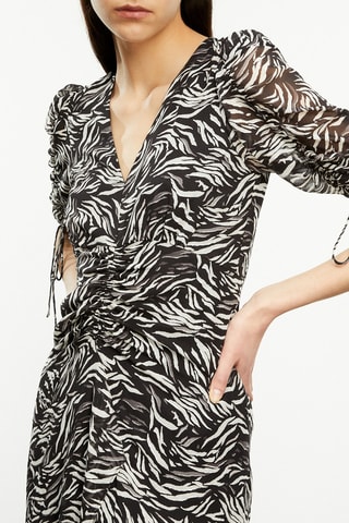 Robe asymétrique - Noir