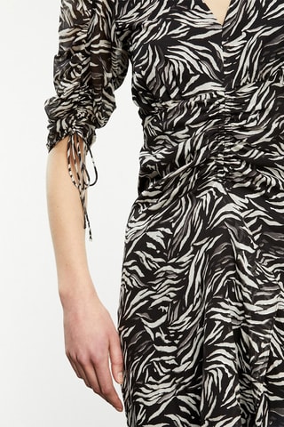 Robe asymétrique - Noir