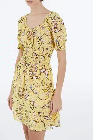 Robe patineuse - Jaune