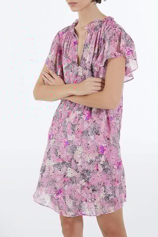 Robe trapèze - Rose