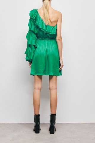 Robe asymétrique - Vert