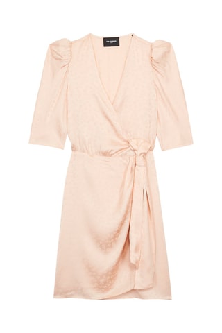 Robe portefeuille - Beige