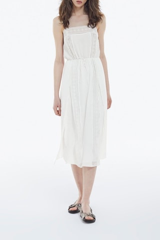 Robe midi - Blanc