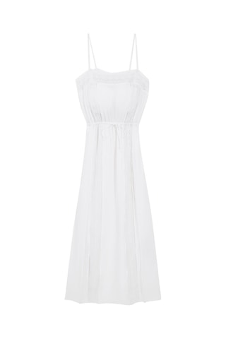 Robe midi - Blanc