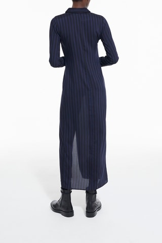 Robe chemise - Bleu marine