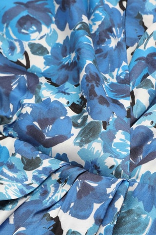 Robe portefeuille Bleu