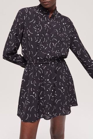 Robe patineuse - Noir et blanc