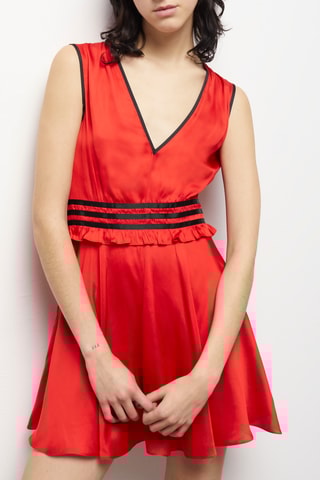 Robe patineuse - Rouge