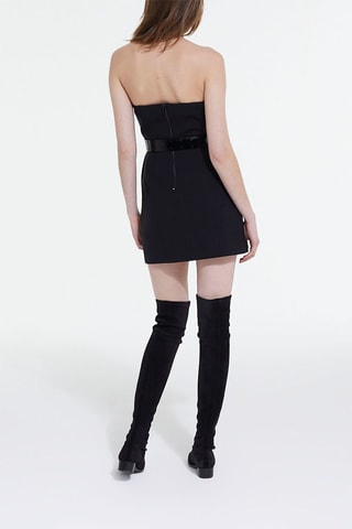 Vestido bustier - Negro