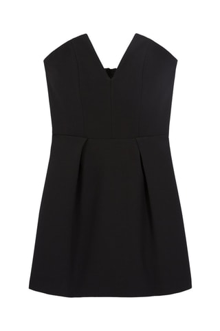 Vestido bustier - Negro