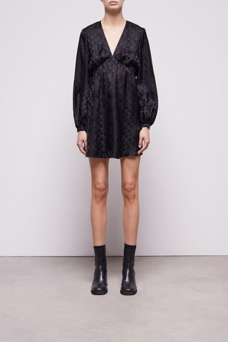 Vestido trapézio - Preto